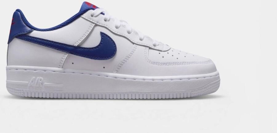 Nike Sneakers Air Force 1 White Deep Royal Blue GS - Foto 1