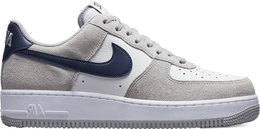 Nike Air Force 1 '07 Basketball Schoenen light smoke grey midnight navy white maat: 47.5 beschikbare maaten:41 42 44.5 45 46 47.5 - Foto 2