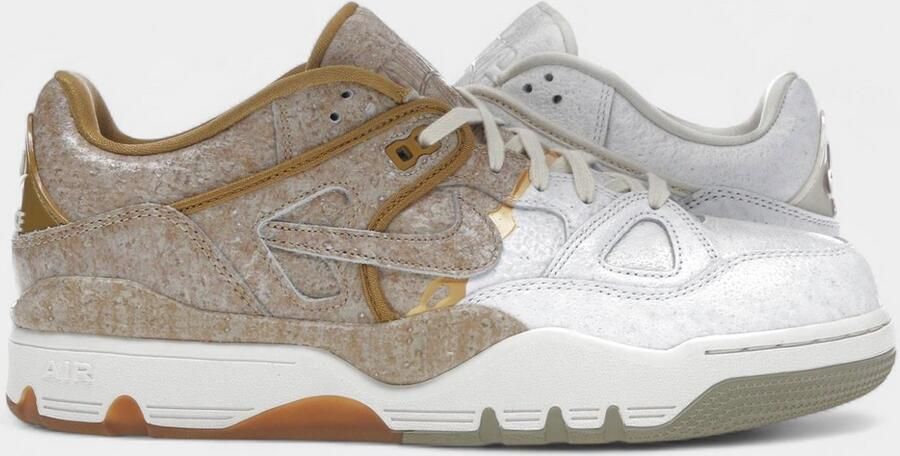 Nike Lage Sneakers Air Force 3 Low SP Nigo Kintsugi Bamboo