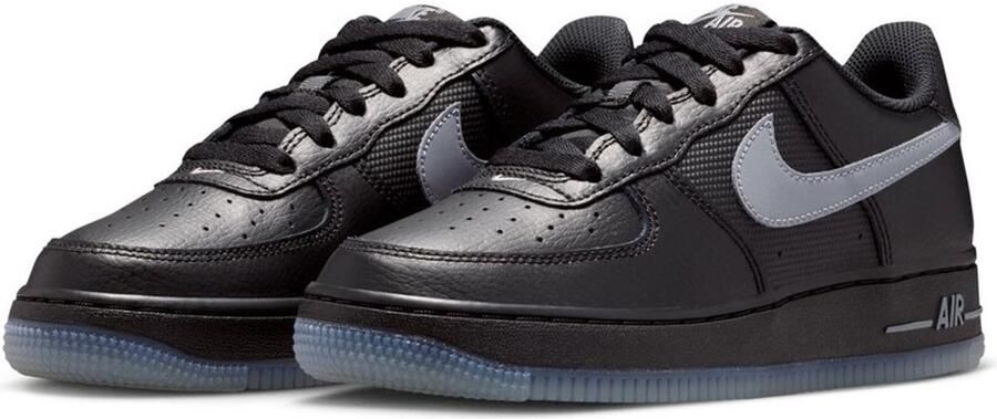 Nike Sportswear Sneakers 'AIR FORCE 1' grijs zwart