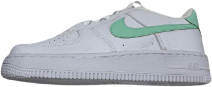 Nike Air Force 1 Low GS Sneakers Dames White Mint