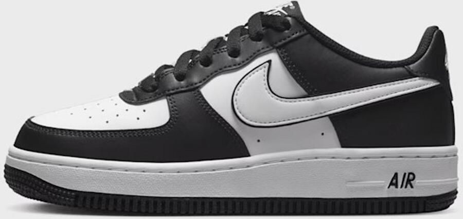Nike Air Force 1 Lv8 (gs) Basketball Schoenen black white black maat: 39 beschikbare maaten:39