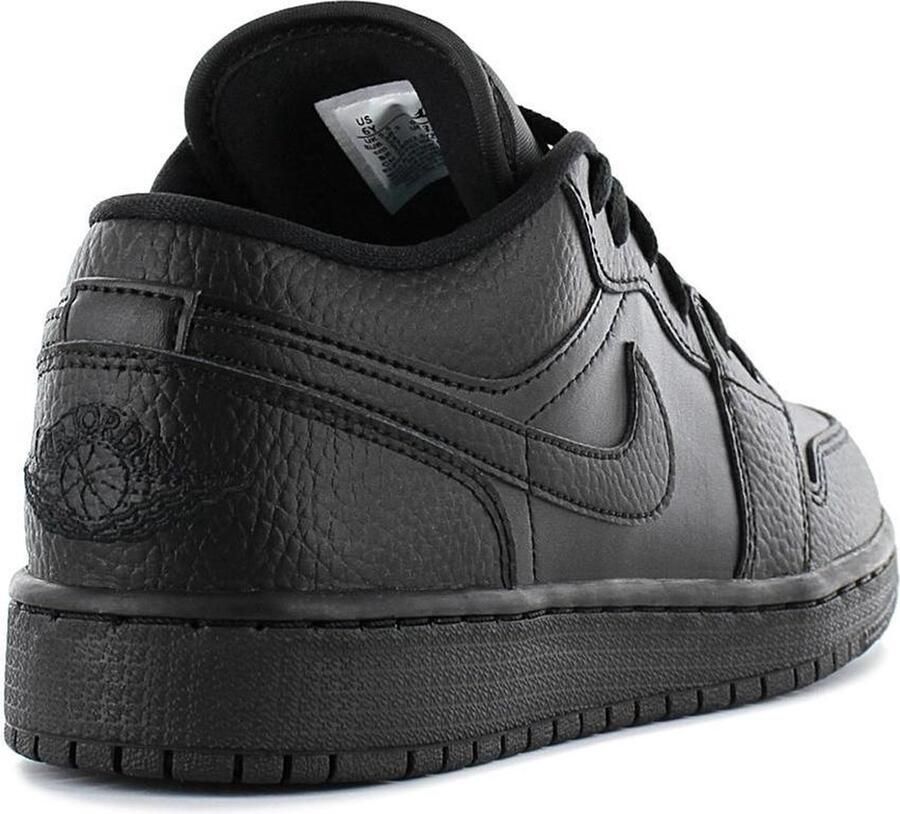 Nike Air JORDAN 1 Low Sneakers Sport Casual Schoenen Zwart 553560 - Foto 3