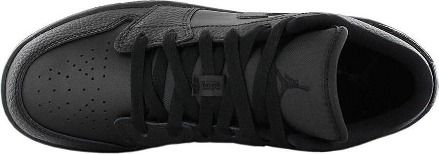 Nike Air JORDAN 1 Low Sneakers Sport Casual Schoenen Zwart 553560 - Foto 6