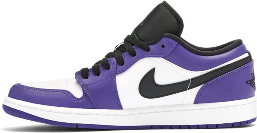 Nike Air Jorden 1 Low Kinder Sneaker Limited Edition Wit Paars