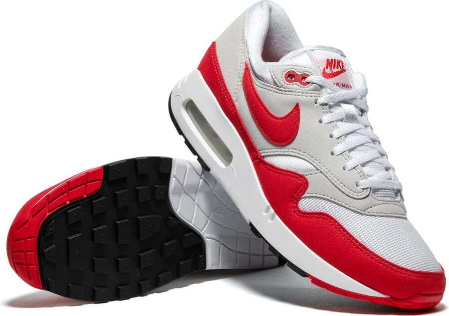 Nike Air Max 1 86 OG Big Bubble DO9844 Sneakers Unisex 100 White University Red s - Foto 10
