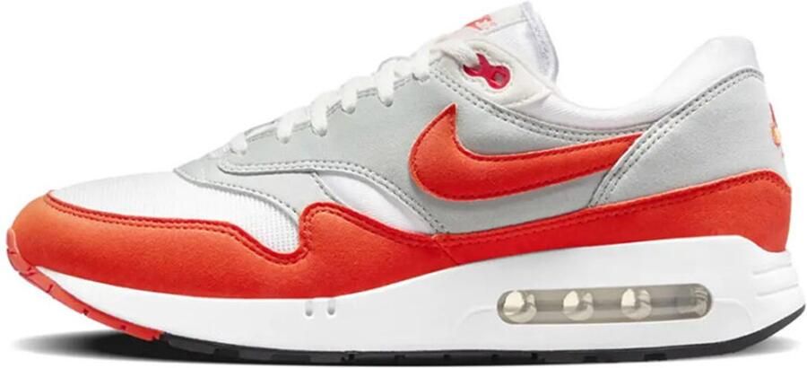 Nike Air Max 1 '86 Wit Oranje Grijs Sneakers Unisex Doos Zonder Deksel