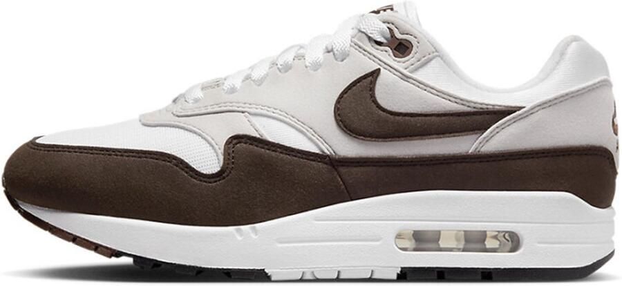 Nike Air Max 1 '87 Baroque Brown Sneakers Unisex Wit Zwart Baroque Brown