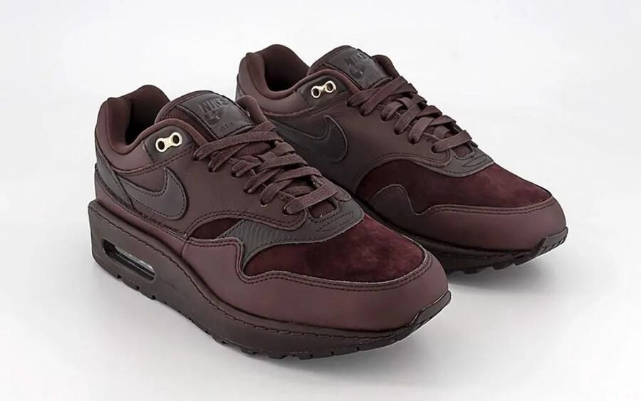 Nike Air Max 1 '87 NBHD DV3888 Sneakers Unisex 600 Burgundy Crush US s 9.5 US s - Foto 8