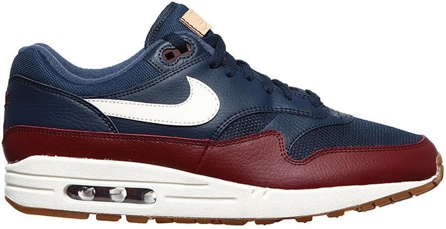 Nike Air Max 1 Blauw Rood Heren Sneakers AH8145