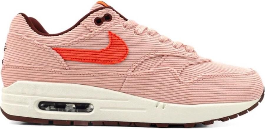 Nike Air Max 1 Corduroy PRM Meisjes Dames sneakers Roze Premium AM1 serie