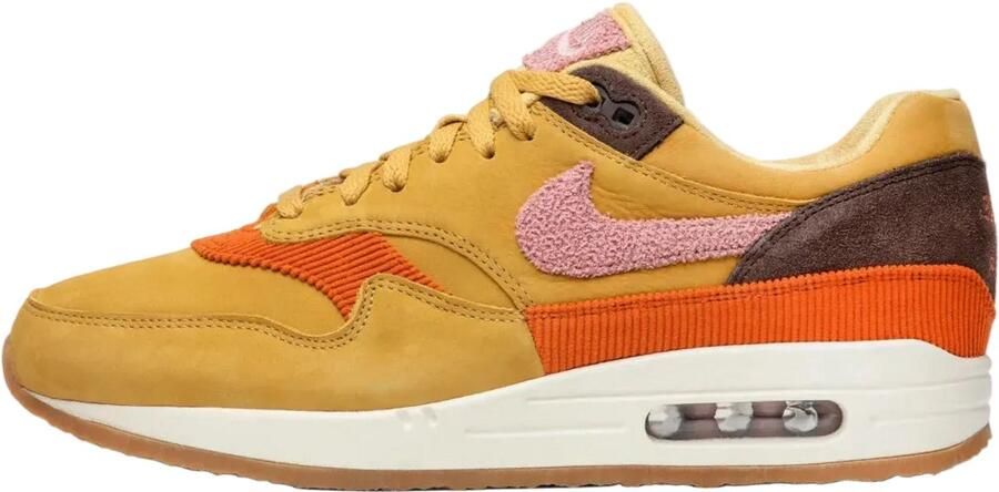 Nike Air Max 1 Crepe Wheat Gold Rust Pink