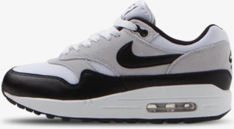 Nike Air Max 1 Essential Black White Sneakers Unisex Zwart Grijs
