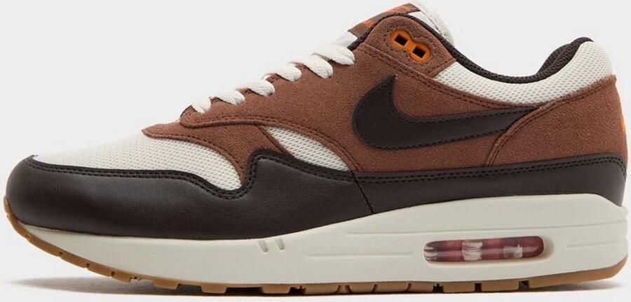 Nike Air Max 1 Essential Brown Orange Sneakers Unisex Bruin Oranje Zwart