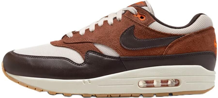 Nike Air Max 1 Essential Brown Orange Sneakers Unisex Bruin Oranje Zwart