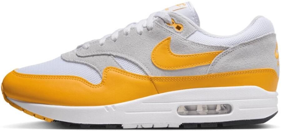 Nike Herenschoenen Air Max 1 Essential White Pure Platinum Black University Gold- Heren White Pure Platinum Black University Gold - Foto 2