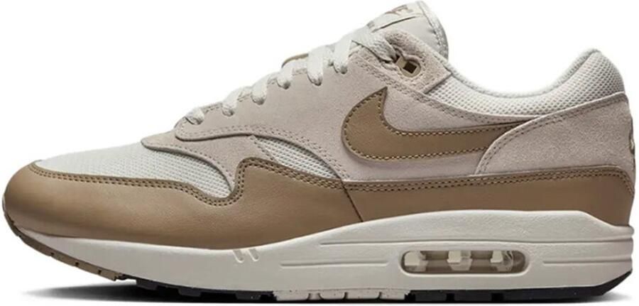 Nike Herenschoenen Air Max 1 Essential Phantom Light Orewood Brown Black Khaki- Heren Phantom Light Orewood Brown Black Khaki - Foto 4