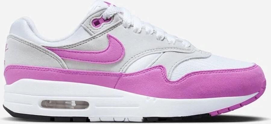 Nike Wmns Air Max 1 '87 Running Schoenen natural grey fuchsia dream white black - Foto 2