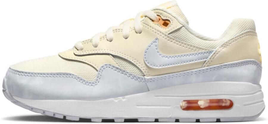 Nike Air Max 1 (gs) Max Schoenen pale ivory football grey melon tint maat: 37.5 beschikbare maaten:36.5 37.5 38.5 39 40 - Foto 3