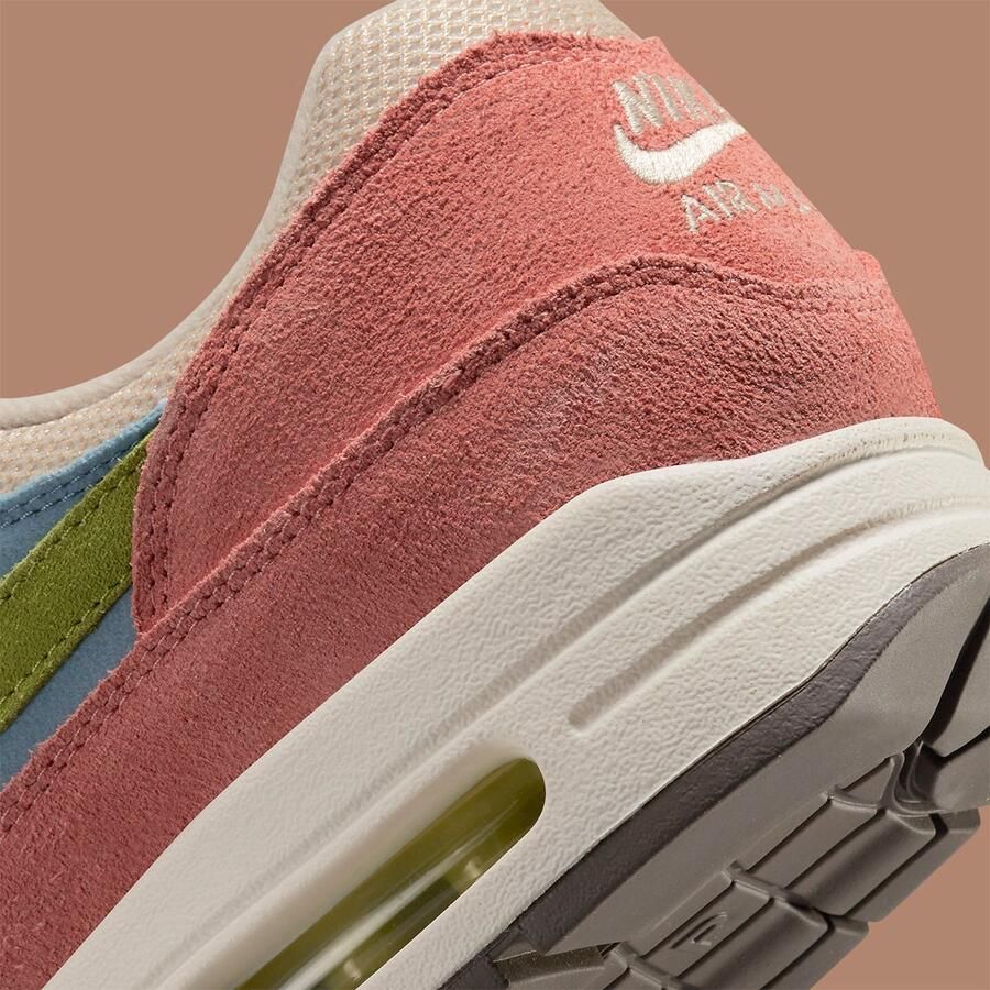 Nike Air Max 1 Light Madder Root Worn Blue Sneakers Unisex - Foto 2