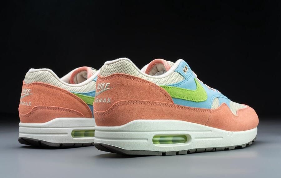 Nike Air Max 1 Light Madder Root Worn Blue Sneakers Unisex - Foto 14
