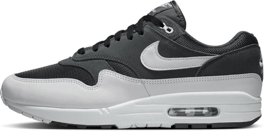 Nike Air Max 1 Essential Off-Noir White Black Vast Grey- Off-Noir White Black Vast Grey - Foto 2