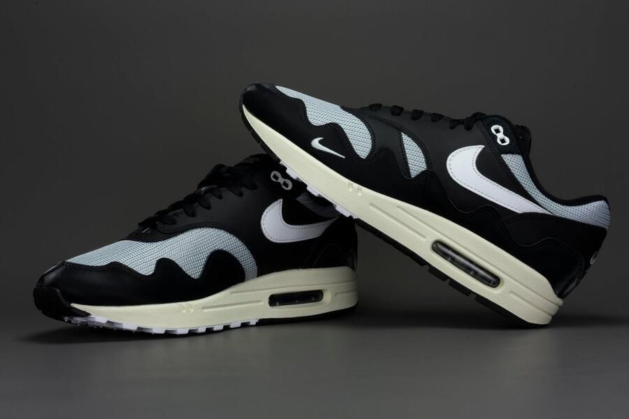 Nike Air Max 1 Patta Waves ''Black'' (With Bracelet) DQ0299-001 ZWART Schoenen - Foto 2