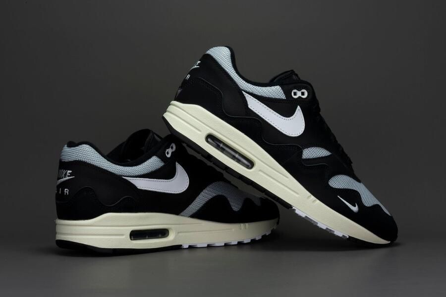 Nike Air Max 1 Patta Waves ''Black'' (With Bracelet) DQ0299-001 ZWART Schoenen - Foto 3