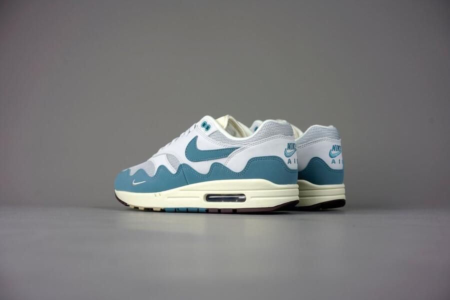 Nike Air Max 1 Patta Waves ''Noise Aqua'' (With Bracelet) DH1348-004 Metallic Silver;Noise-Aqua Schoenen - Foto 5