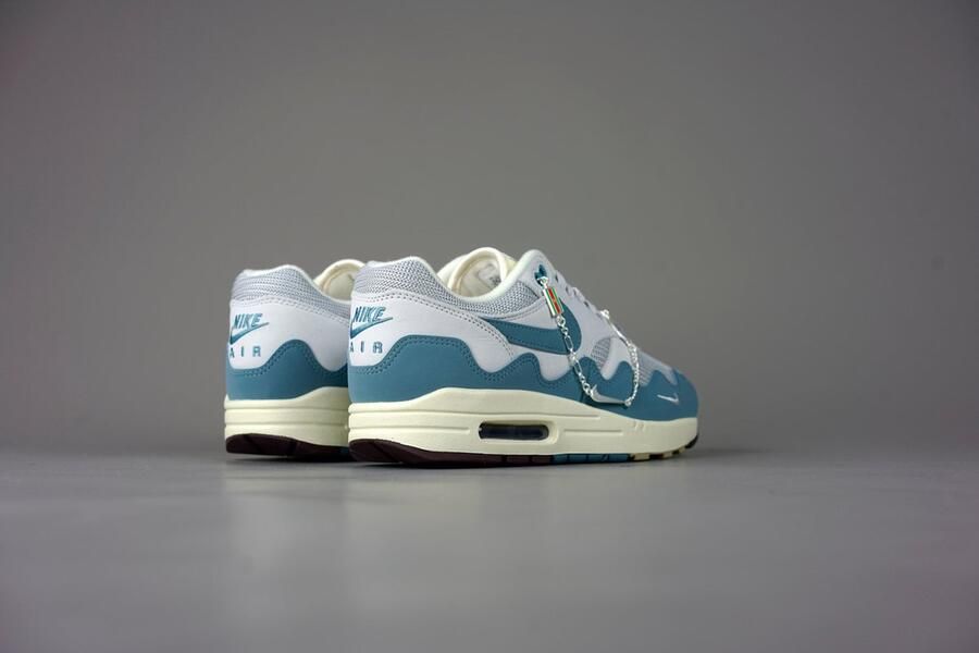 Nike Air Max 1 Patta Waves ''Noise Aqua'' (With Bracelet) DH1348-004 Metallic Silver;Noise-Aqua Schoenen - Foto 6