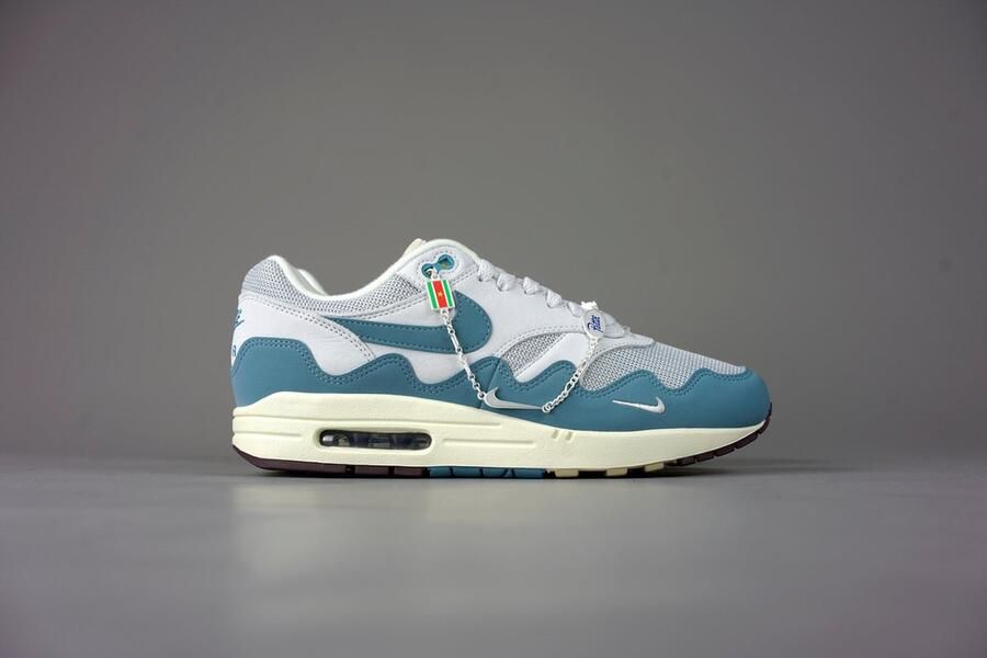 Nike Air Max 1 Patta Waves ''Noise Aqua'' (With Bracelet) DH1348-004 Metallic Silver;Noise-Aqua Schoenen - Foto 7
