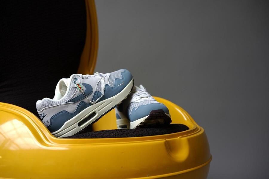 Nike Air Max 1 Patta Waves ''Noise Aqua'' (With Bracelet) DH1348-004 Metallic Silver;Noise-Aqua Schoenen - Foto 10
