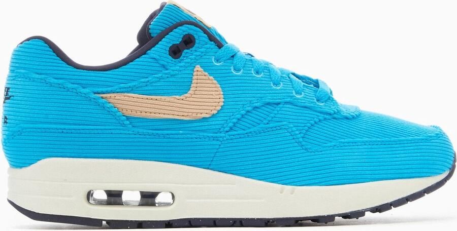 Nike Air Max 1 Premium Corduroy Sneakers Vrijetijdsschoenen Schoenen Blauw FB8915 - Foto 8