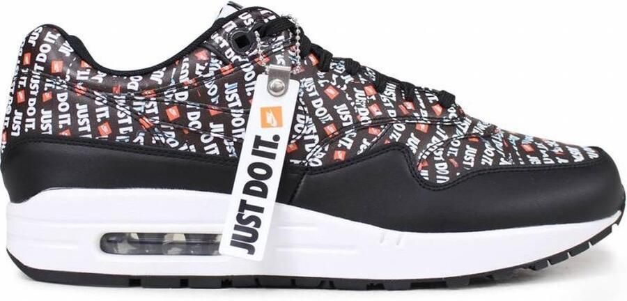 Nike Air Max 1 Premium Just Do It Heren Sneakers Zwart 875844