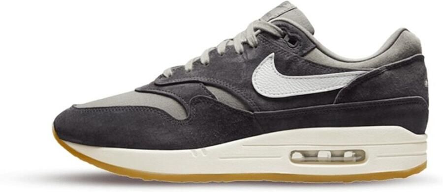 Nike Air Max 1 Premium 'Crepe Soft Grey' FD5088-001 sneakers laag grijs bruin zwart - Foto 9