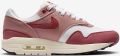 Nike Air Max 1 Red Stardust (womens) DZ2628-103 rood sail gebroken wit sneakers laag damessneakers - Wit