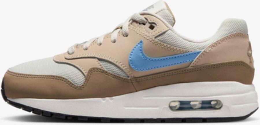 Nike Air Max 1 GS 'Light Bone & Psychic Blue”