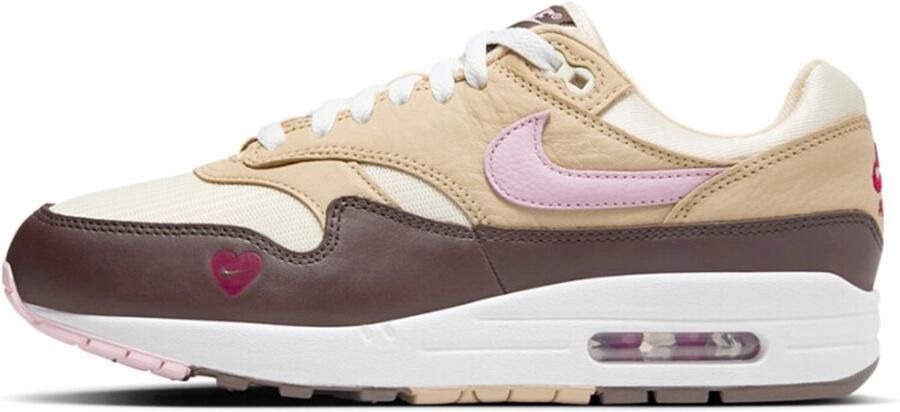 Nike Wmns Air Max 1 '87 Sneakers Dames sesame med soft pink cocnut milk maat: 41 beschikbare maaten:36.5 37.5 36 38.5 39 40.5 41 - Foto 2