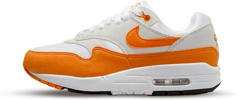 Nike Wmns Air Max 1 '87 Sneakers Dames natural grey safety orange white black maat: 36.5 beschikbare maaten:36.5 37.5 38 39 40.5 41 - Foto 7