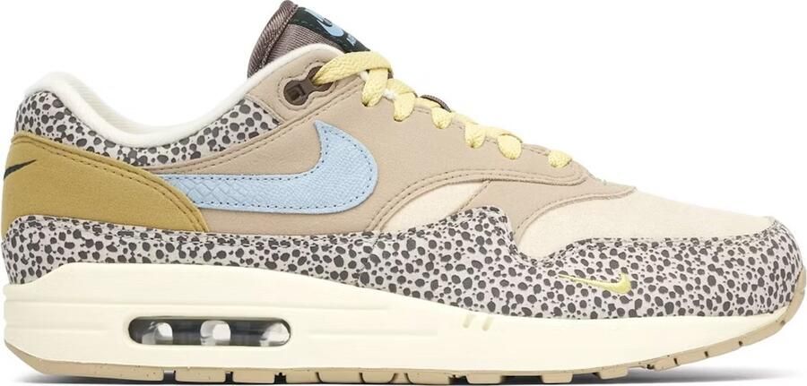 Nike Air Max 1 Safari Cobblestone ( 's) Sneakers Unisex - Foto 4