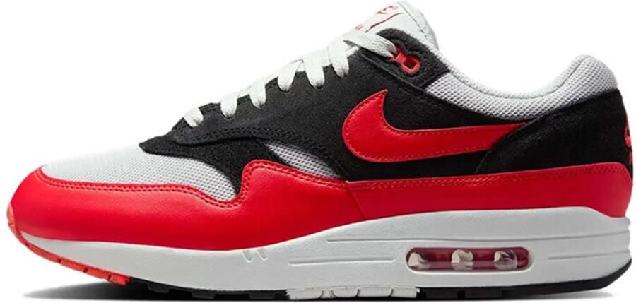 Nike Air Max 1 Light Crimson Black Grey Sneakers
