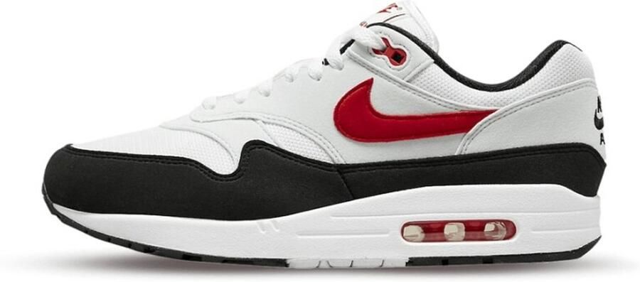 Nike Air Max 1 Sneakers Unisex Wit rood - Foto 2