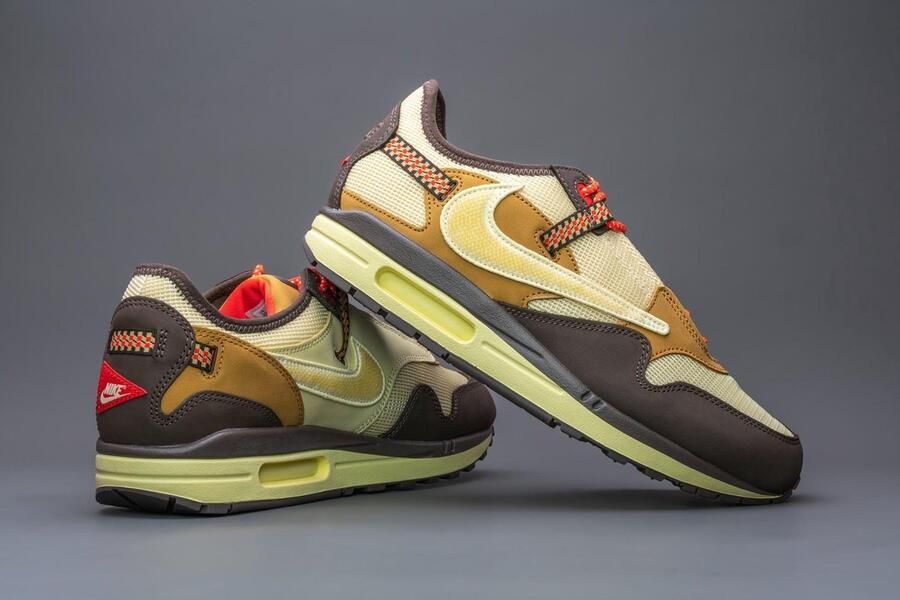 Nike Air Max 1 Travis Scott Cactus Jack Baroque Brown DO9392-200 BRUIN Schoenen - Foto 3
