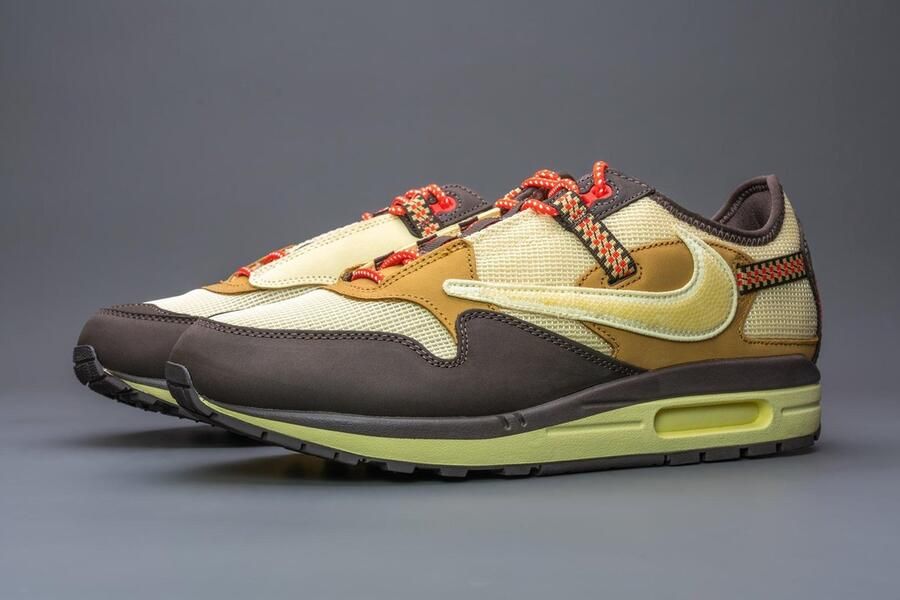 Nike Air Max 1 Travis Scott Cactus Jack Baroque Brown DO9392-200 BRUIN Schoenen - Foto 4