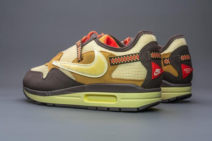 Nike Air Max 1 Travis Scott Cactus Jack Baroque Brown DO9392-200 BRUIN Schoenen - Foto 6
