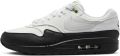 Nike Air Max 1 White Black Chlorophyll - Zwart/Wit