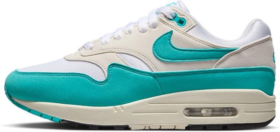 Nike Air Max 1 Wmns Dusty Cactus Sneakers Dames Wit Phantom Coconut Milk Dusty Cactus