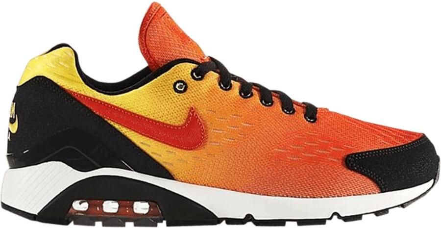 Nike Air Max 180 EM Sneakers Team Orange Team Orange-Tour Yellow-Black Oranje Geel Zwart Air Max 180 Lifestyle Heren Sneakers voor Mannen