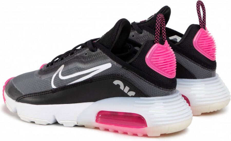 Nike Air Max 2090 Damesschoen Black White Pink Blast Metallic Silver Dames - Foto 2