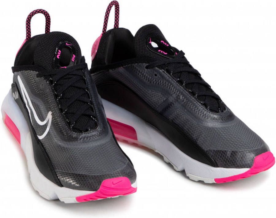 Nike Air Max 2090 Damesschoen Black White Pink Blast Metallic Silver Dames